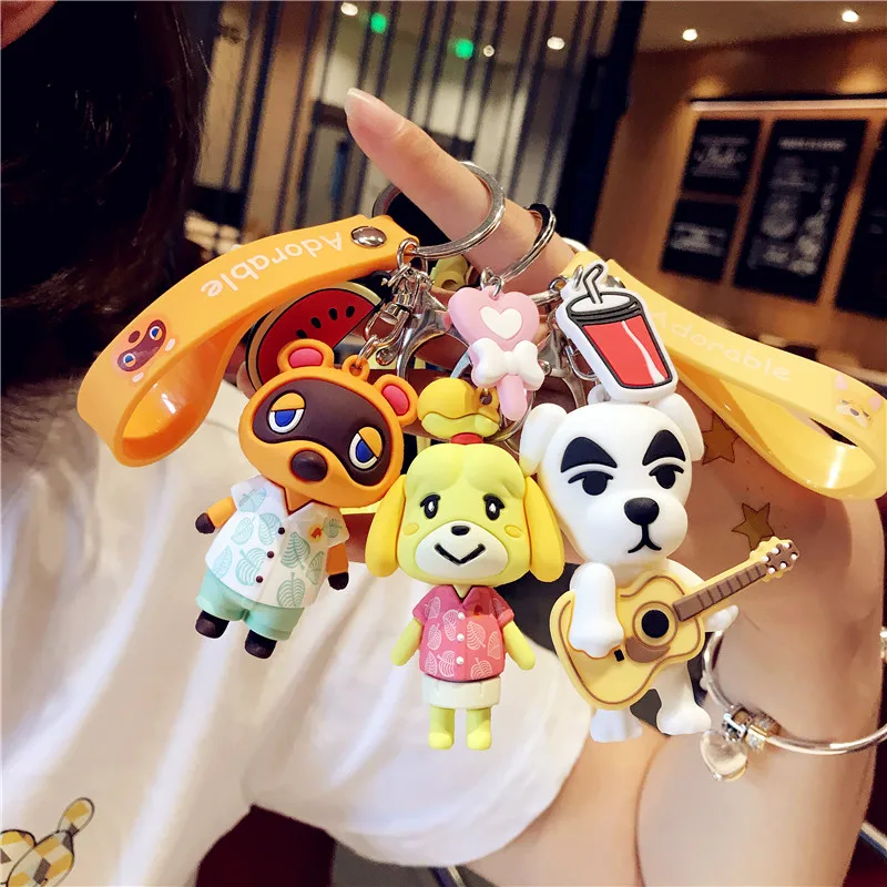 Animal Crossing Tom Nook Son Doll Car Keychains Korea Men Women Lovers Key Chain Pendant Small Cute Keyring Accessories Switch
Animal Crossing Tom Nook Son Doll Car Keychains Korea Men Women Lovers Key Chain Pendant Small Cute Keyring Accessories Switch