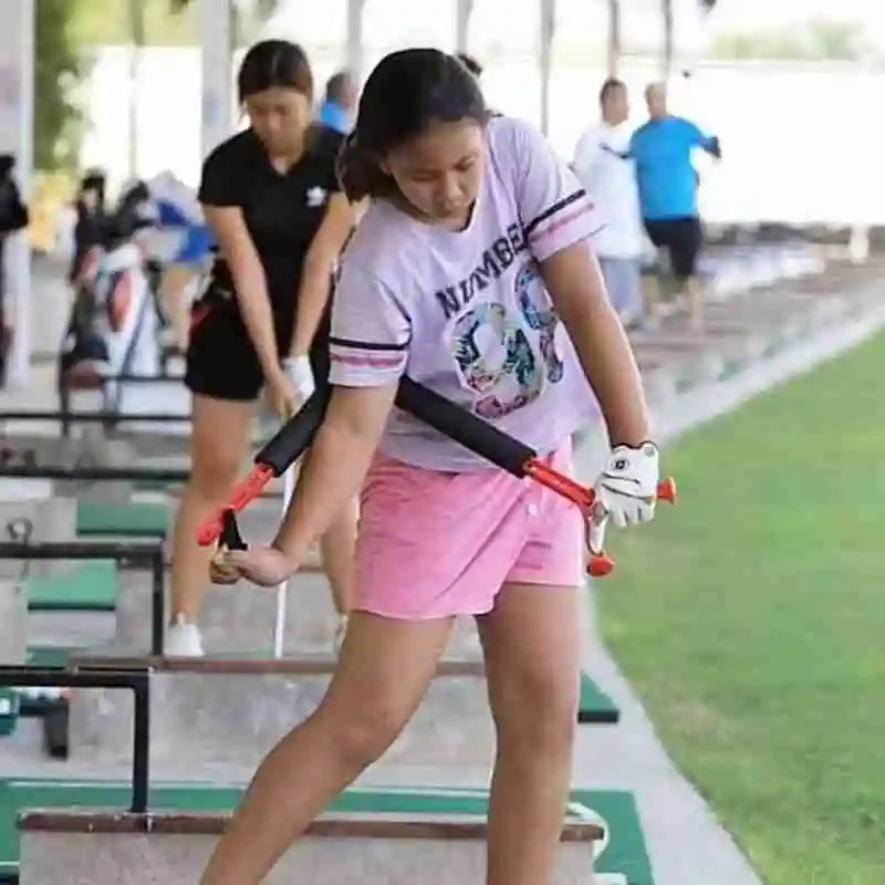 1Pc Golf Swing Trainer Golf Posture Training Corrector Training Arm Control Golf Aids Wrist Swing F2O7
1Pc Golf Swing Trainer Golf Posture Training Corrector Training Arm Control Golf Aids Wrist Swing F2O7