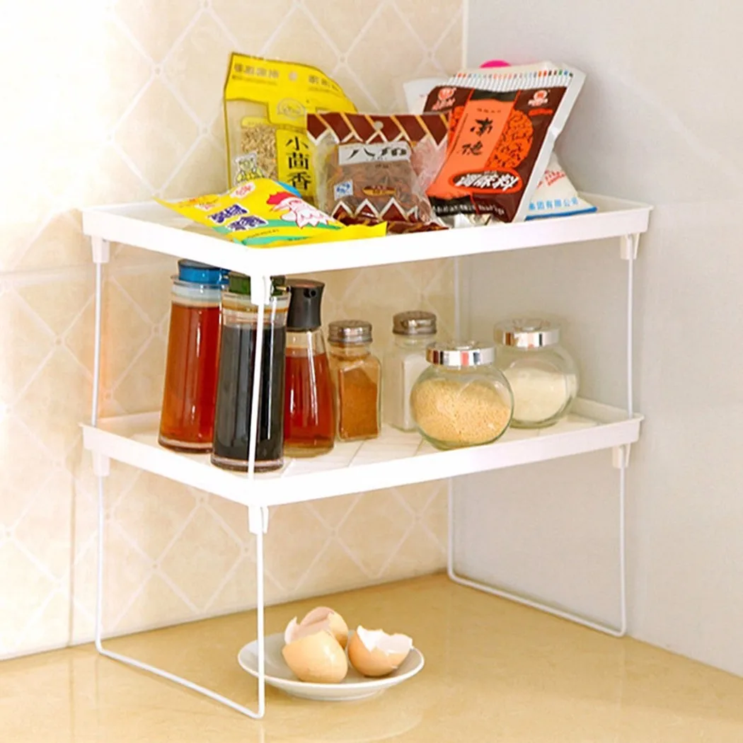 Folding Over The Rack Storage Rack Bath Shelf Kitchen Tableware Microwave Oven Stand Home Office Shelf Desk Organizer Holder
Folding Over The Rack Storage Rack Bath Shelf Kitchen Tableware Microwave Oven Stand Home Office Shelf Desk Organizer Holder