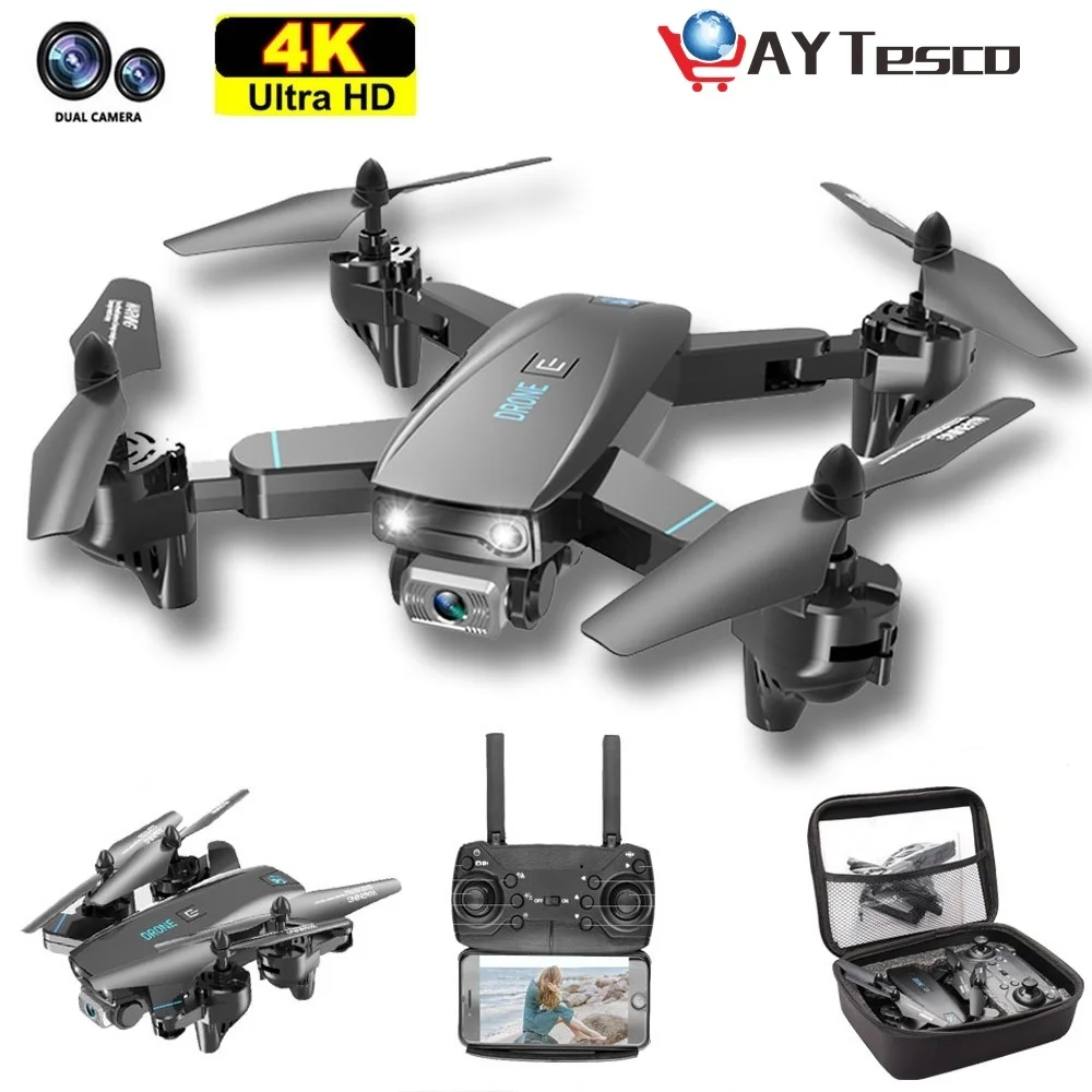 Новый Дрон с двойной камерой 4K S173 RC вертолет для фотографии профессиональный складной Радиоуправляемый квадрокоптер Wi-Fi FPV Дрон детская игр...
Новый Дрон с двойной камерой 4K S173 RC вертолет для фотографии профессиональный складной Радиоуправляемый квадрокоптер Wi-Fi FPV Дрон детская игр...