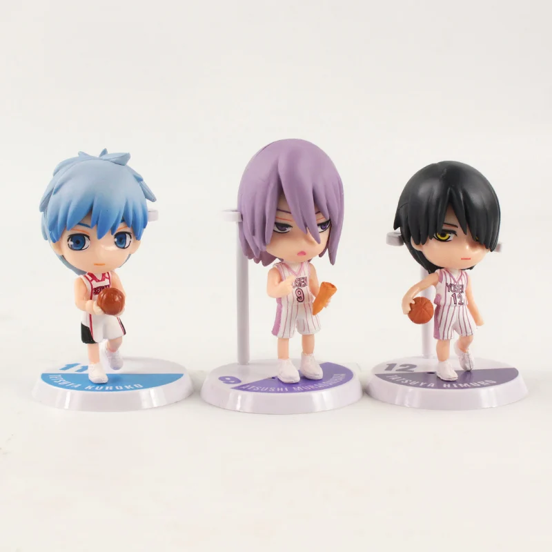 6-8cm 6Pcs/Lot Anime Figures Kuroko's Basketball PVC Model Toy Doll Birthday Gift for Children
6-8cm 6Pcs/Lot Anime Figures Kuroko's Basketball PVC Model Toy Doll Birthday Gift for Children
