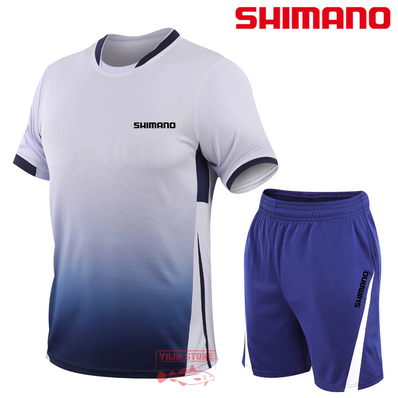 Костюм рыболовный SHIMANO, летняя уличная спортивная футболка с коротким рукавом, Быстросохнущий дышащий свободный тренировочный костюм для р...
Костюм рыболовный SHIMANO, летняя уличная спортивная футболка с коротким рукавом, Быстросохнущий дышащий свободный тренировочный костюм для р...