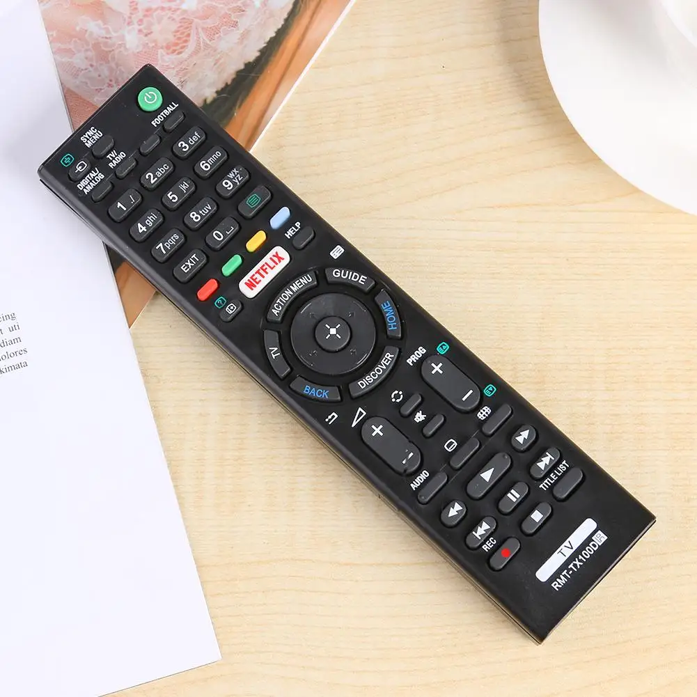 Высококачественный ИК-пульт дистанционного управления для Sony Smart TV RMT-TX100D TX102U TX102D TX101D TX100E TX101E, черный для телевизора Smart tv
Высококачественный ИК-пульт дистанционного управления для Sony Smart TV RMT-TX100D TX102U TX102D TX101D TX100E TX101E, черный для телевизора Smart tv