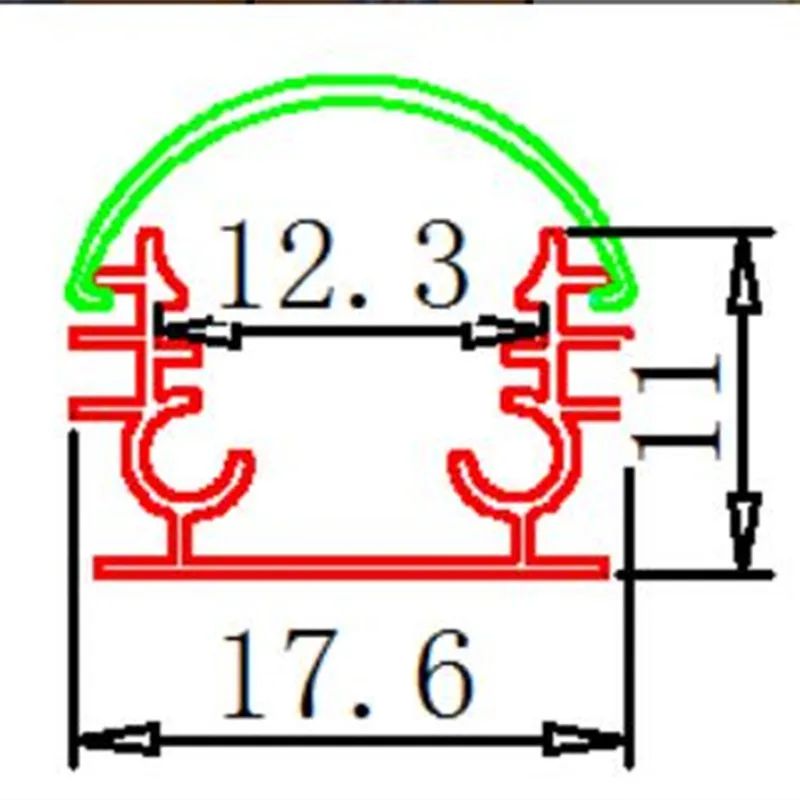 Industrial aluminum led lighting channel with opal cover end cap Free Shipping cost 2.5m/pcs 200m/lot
Industrial aluminum led lighting channel with opal cover end cap Free Shipping cost 2.5m/pcs 200m/lot