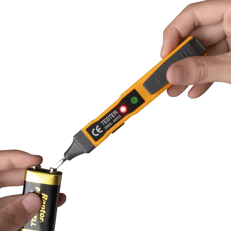 AC/DC 1Pc Voltage Detectors Non-Contact Tester Alarm Electric Pencil Pen Tester Voltage Meter Electric Compact Voltage Pencil 
AC/DC 1Pc Voltage Detectors Non-Contact Tester Alarm Electric Pencil Pen Tester Voltage Meter Electric Compact Voltage Pencil