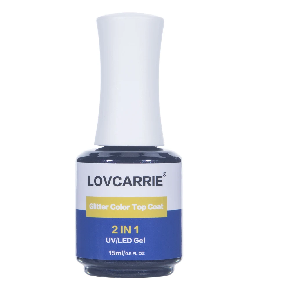 LOVCARRIE Color Nail Gel Top Coat 2 IN 1 Manicure Glitter Shiny Semi Permanent Vernis Gel Varnish Top Coat No Wipe 15ML Nailart
LOVCARRIE Color Nail Gel Top Coat 2 IN 1 Manicure Glitter Shiny Semi Permanent Vernis Gel Varnish Top Coat No Wipe 15ML Nailart