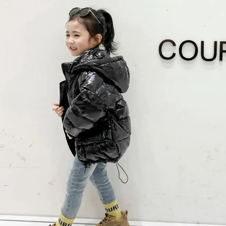 Children 90% White Duck Down Coats Parkas Kids Glossy Hooded Thicker Warm Outerwear Winter Down Jackets For Girls Boys Y3545
Children 90% White Duck Down Coats Parkas Kids Glossy Hooded Thicker Warm Outerwear Winter Down Jackets For Girls Boys Y3545