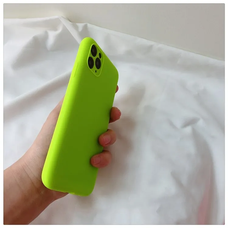 Neon Silicone Cases for iPhone 11 pro max XR 7 8 Plus XS MAX X Matte Fluorescence Liquid Silicone Cover for iPhone 12 Pro Max
Neon Silicone Cases for iPhone 11 pro max XR 7 8 Plus XS MAX X Matte Fluorescence Liquid Silicone Cover for iPhone 12 Pro Max