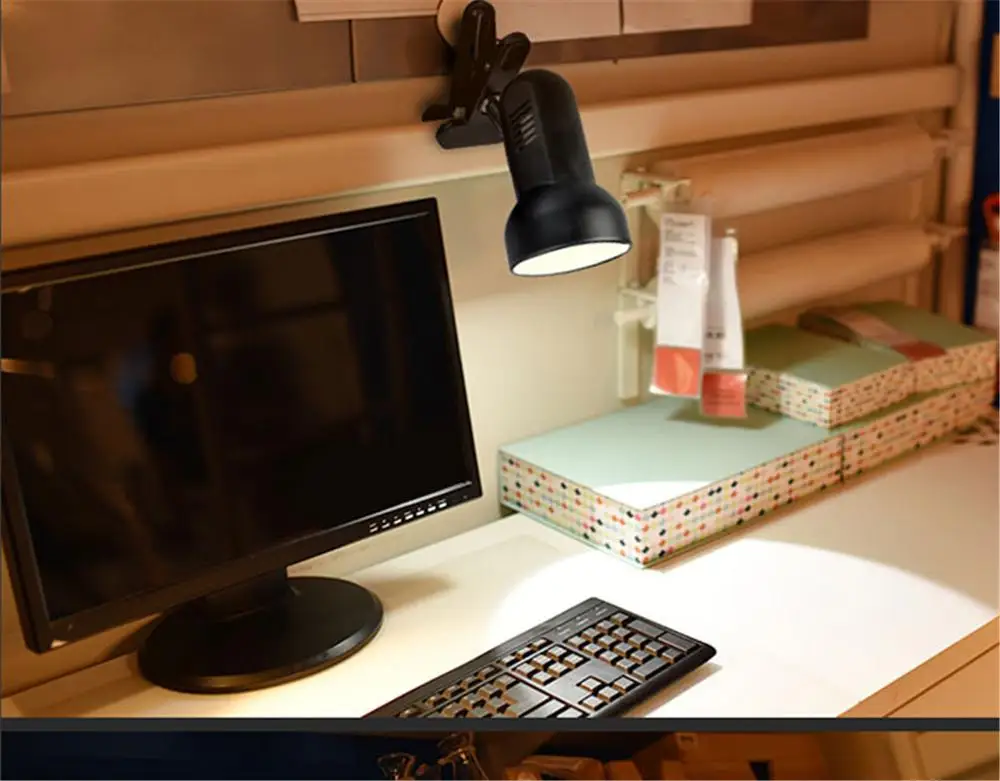 Black White E27 Desk Lamp For Dorm Room Clip DIY Table Lamp Holder Replaceable Light Source Led Table Lamp Clip Lamp For Reading
Black White E27 Desk Lamp For Dorm Room Clip DIY Table Lamp Holder Replaceable Light Source Led Table Lamp Clip Lamp For Reading