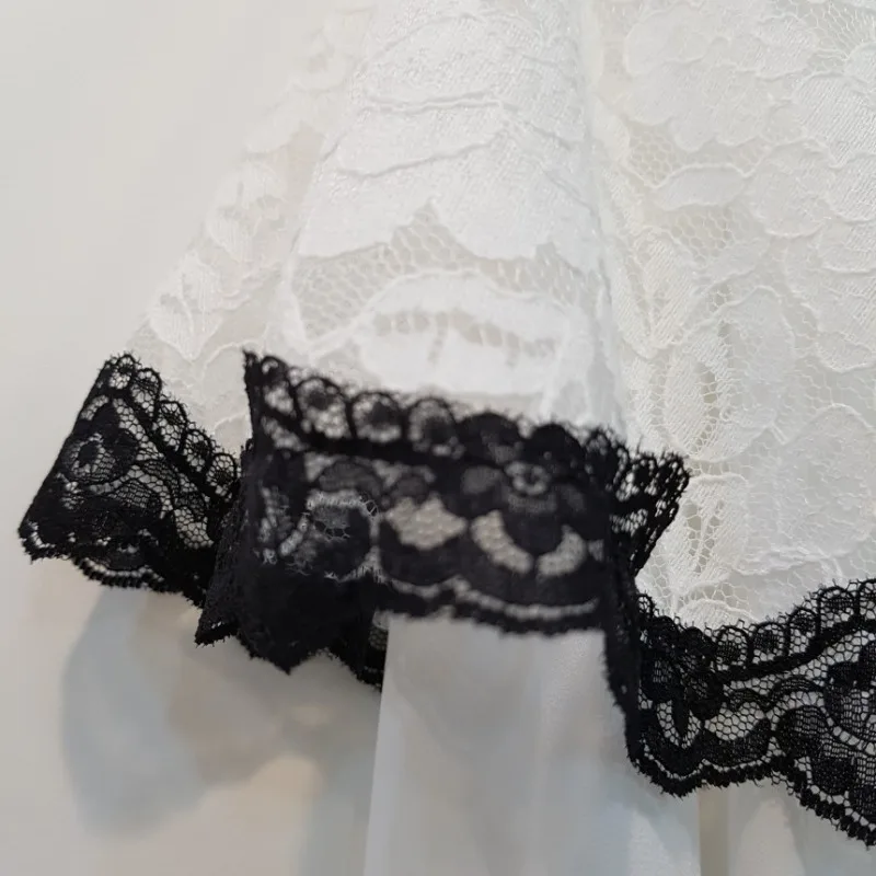 KUSAHIKI Lace Ruffle Women Blouse 2021 Spring Bowknot Stand Neck Long Sleeve Blusas Femme Causal Korean Elegant Shirt 6F417
KUSAHIKI Lace Ruffle Women Blouse 2021 Spring Bowknot Stand Neck Long Sleeve Blusas Femme Causal Korean Elegant Shirt 6F417