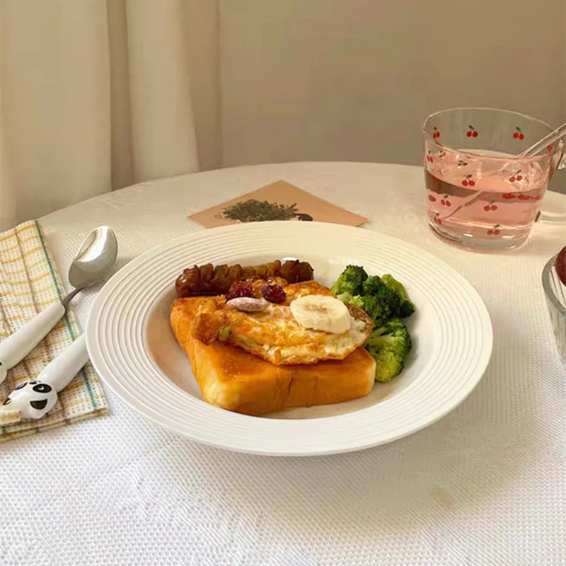 Deep Soup Plate Ceramic White Salads Western Pasta Plate Kitchen Tabletop Home Dinning Room Vajilla Platos посуда
Deep Soup Plate Ceramic White Salads Western Pasta Plate Kitchen Tabletop Home Dinning Room Vajilla Platos посуда