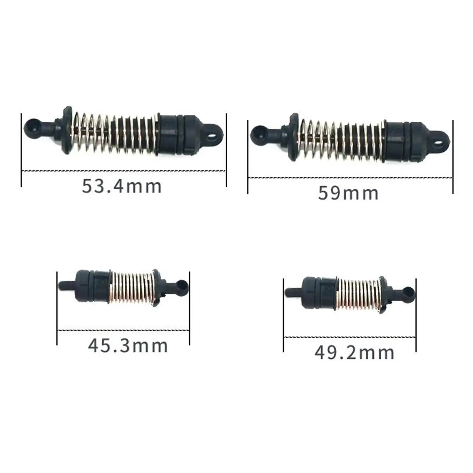 4x RC Car Front Rear Shock Absorber for SG-1603 SG-1604 1/16 RC Model Car Replacements
4x RC Car Front Rear Shock Absorber for SG-1603 SG-1604 1/16 RC Model Car Replacements