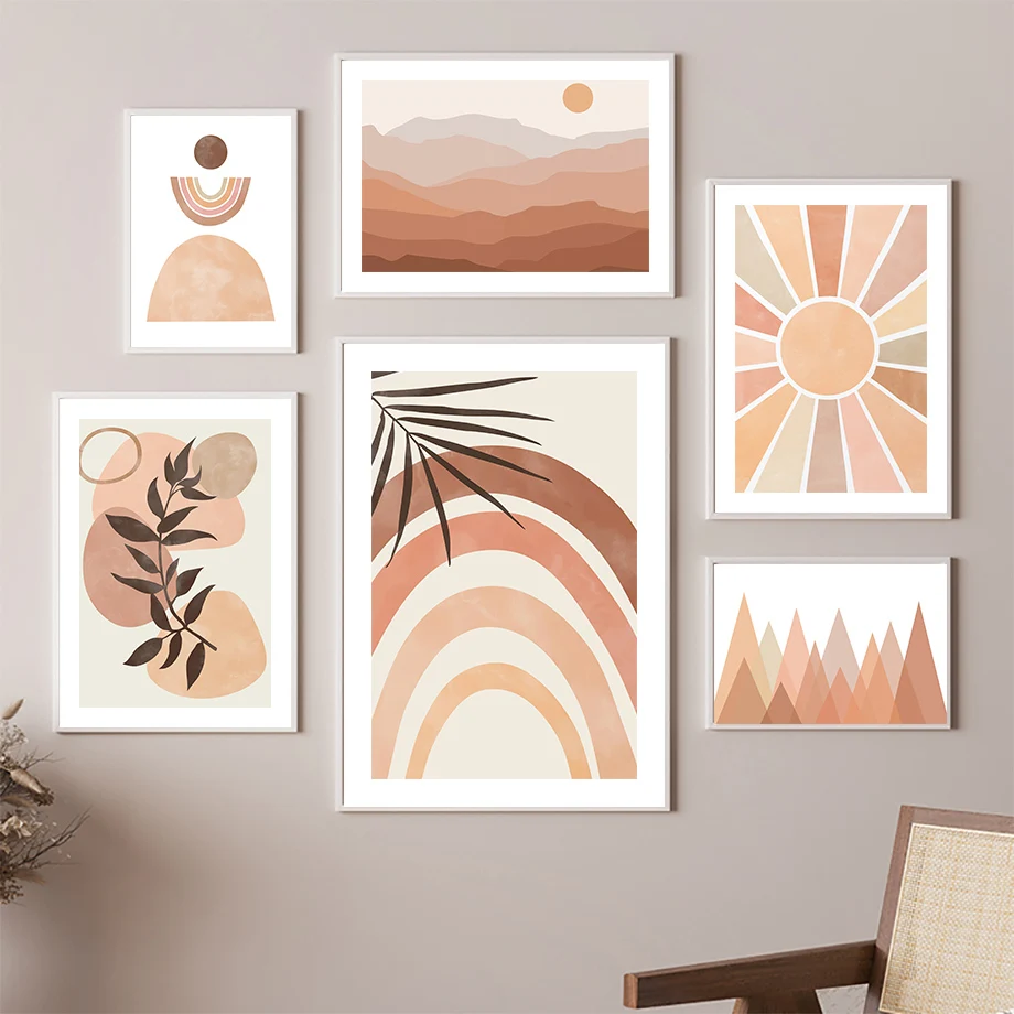 Rainbow Sun Moon Palm Leaf Butterfly Boho Wall Art Canvas Painting Nordic Posters And Prints Wall Pictures For Living Room Decor
Rainbow Sun Moon Palm Leaf Butterfly Boho Wall Art Canvas Painting Nordic Posters And Prints Wall Pictures For Living Room Decor