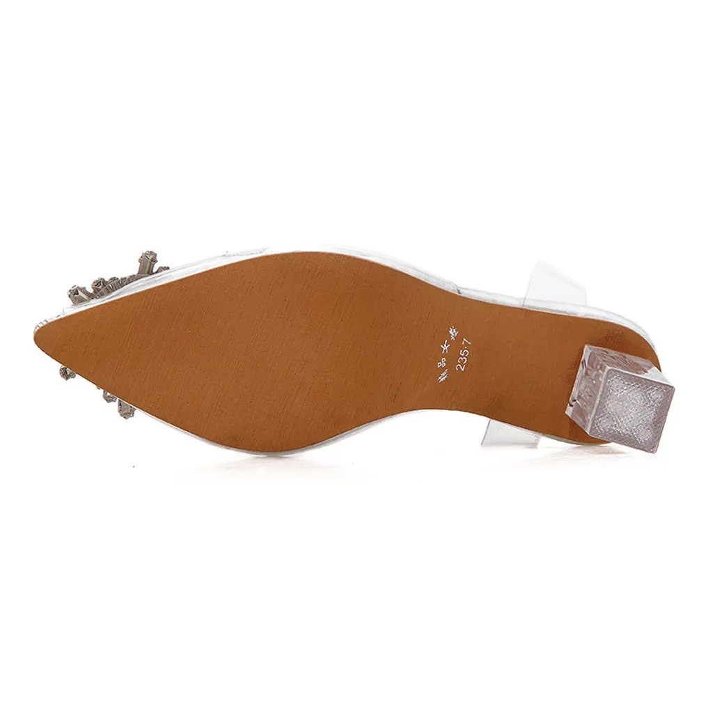 SAGACE Ladies Transparent Crystal Shoes Thick High Heel Glass Slipper Shoes Female Sandalias Mujer 2020 Ladies Beach Sandals
SAGACE Ladies Transparent Crystal Shoes Thick High Heel Glass Slipper Shoes Female Sandalias Mujer 2020 Ladies Beach Sandals