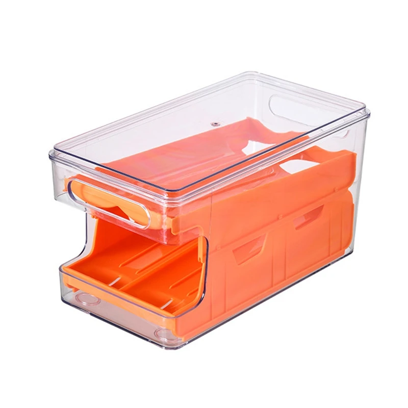 Скользящая коробка для хранения яиц, двухслойный держатель для яиц, портативная фотобумага для сохранения свежести 
Скользящая коробка для хранения яиц, двухслойный держатель для яиц, портативная фотобумага для сохранения свежести