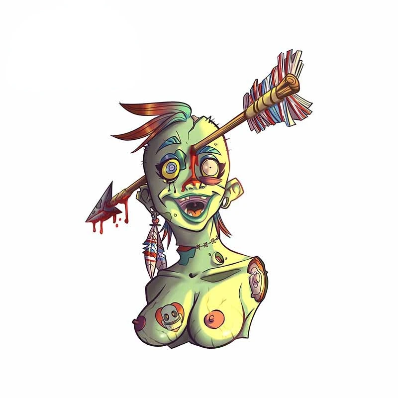 for Headshot Mcboobs Zombie Punk Car Sticker Laptop Decal Refrigerator Scratch-Proof Car Assessoires 15cm*12cm
for Headshot Mcboobs Zombie Punk Car Sticker Laptop Decal Refrigerator Scratch-Proof Car Assessoires 15cm*12cm