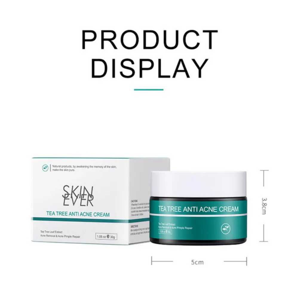 Natural Australian Tea Tree Extrac Facial Cream T Brighten Face Pores Pimple Cream Fights Acne Skin Cream Nourish Remove Acne
Natural Australian Tea Tree Extrac Facial Cream T Brighten Face Pores Pimple Cream Fights Acne Skin Cream Nourish Remove Acne