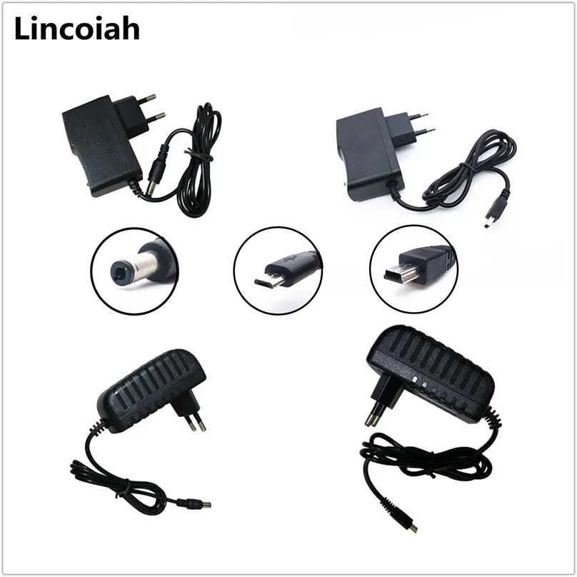 

AC 110-240V DC 5V 6V 8V 9V 10V 12V 15V 0.5A 1A 2A Universal Power Adapter Supply Charger adapter DC 5.5*2.1mm Micro USB Mini USB