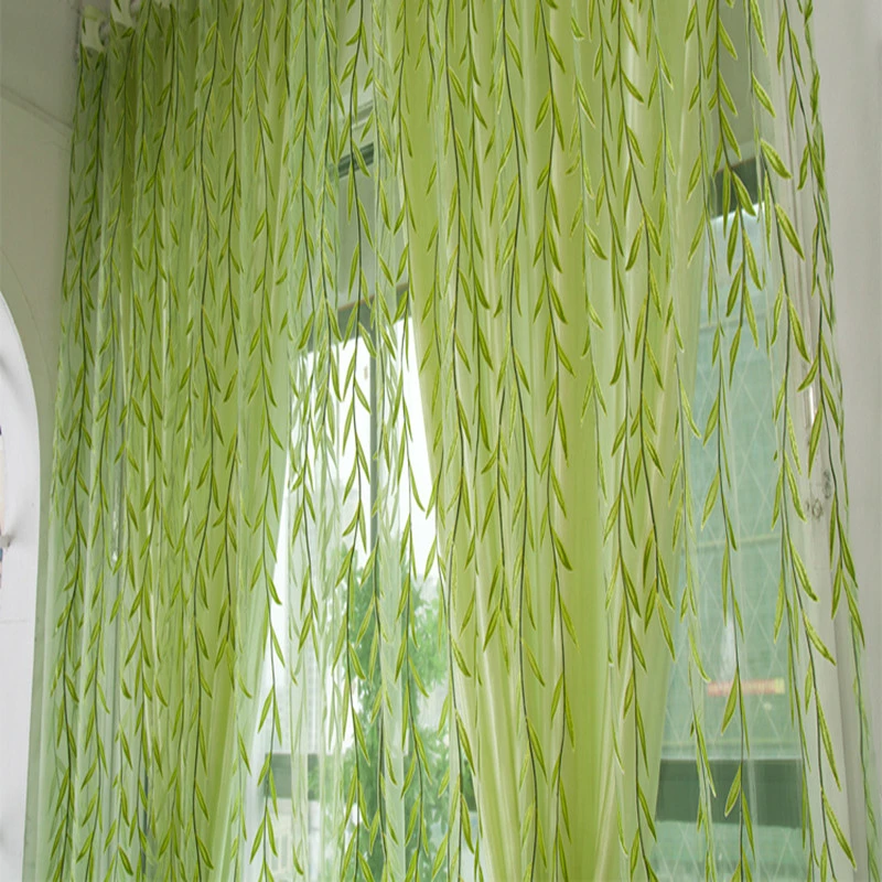 1x2m Green Willow Voile Tulle Curtains for The Living Room Bedroom Kitchen Windows Perspective Chiffon Tube Pretty Home Textile
1x2m Green Willow Voile Tulle Curtains for The Living Room Bedroom Kitchen Windows Perspective Chiffon Tube Pretty Home Textile