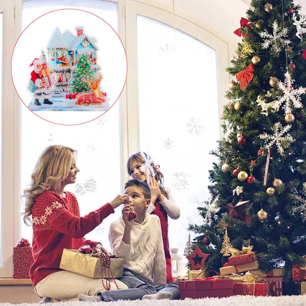 Kids Toys 3D Three-Dimensional Puzzle Painting Diamond Painting Christmas Decoration Santa Claus 3D Puzzle Children Puzzle Gifts 
Kids Toys 3D Three-Dimensional Puzzle Painting Diamond Painting Christmas Decoration Santa Claus 3D Puzzle Children Puzzle Gifts