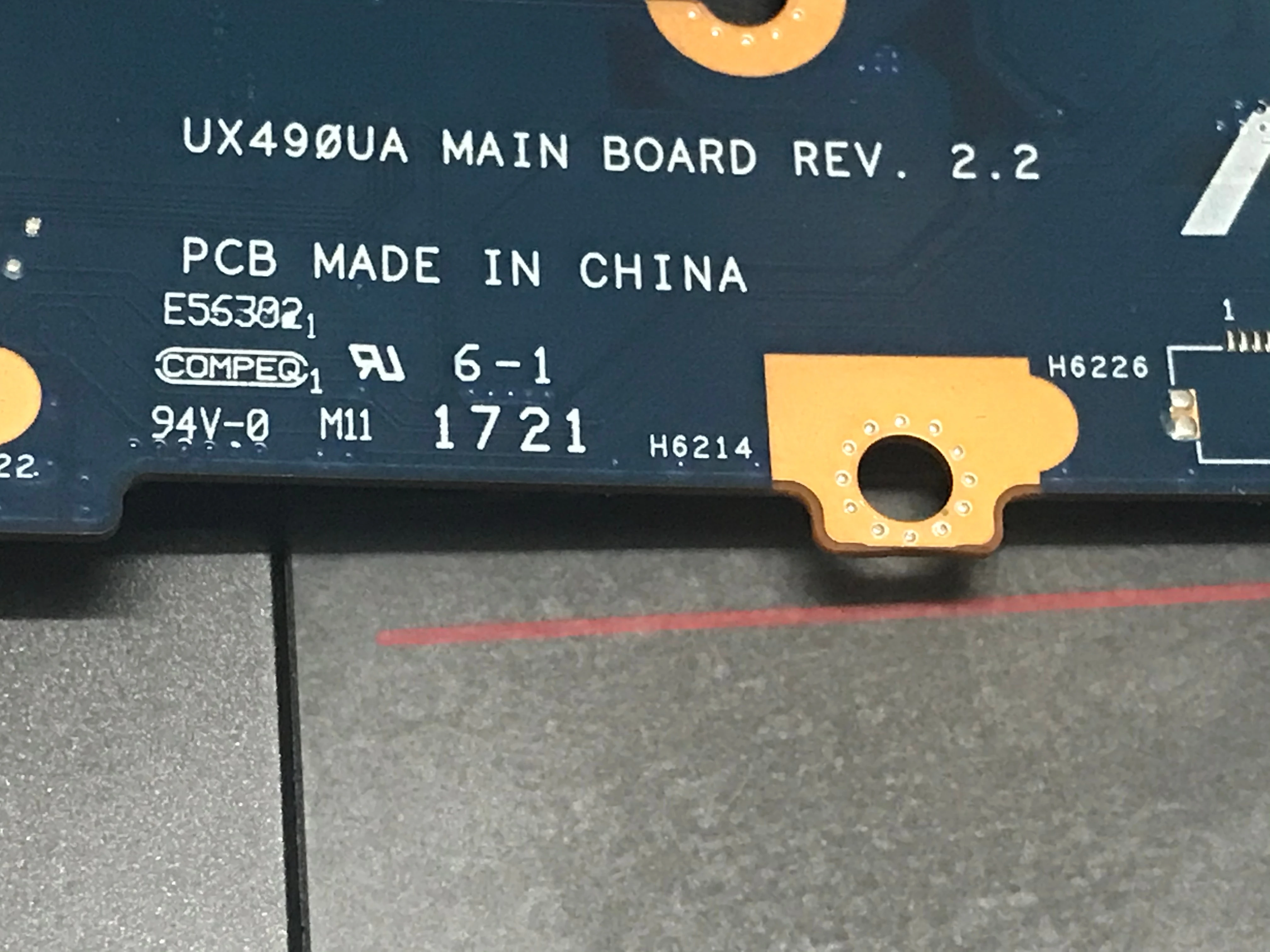 FAST SHIPPING TESTED ALREADY UX490UA FOR ASUS UX490UA MAIN BOARD. ONBOARD I7-7500U 16GB RAM..
FAST SHIPPING TESTED ALREADY UX490UA FOR ASUS UX490UA MAIN BOARD. ONBOARD I7-7500U 16GB RAM..
