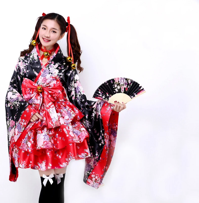 Fashion National Trends Women Sexy Kimono Yukata Novelty Lolita Dress Japanese Cosplay Costume Floral Christmas
Fashion National Trends Women Sexy Kimono Yukata Novelty Lolita Dress Japanese Cosplay Costume Floral Christmas