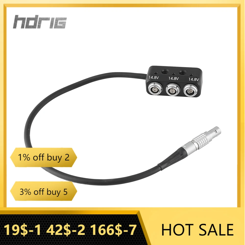 HDRiG 0B 2pin Power Splitter 1 To 3 With 1/4"-20 Screw Threads Holes Mount For Tilta accessories Cameras
HDRiG 0B 2pin Power Splitter 1 To 3 With 1/4"-20 Screw Threads Holes Mount For Tilta accessories Cameras