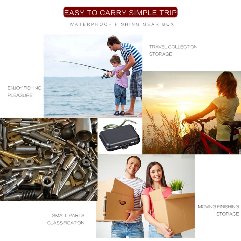 High Portable Fishing Tackle Box Fishing Accessories Organizer Multi-Grids Compartments for Outdoor DOG88
High Portable Fishing Tackle Box Fishing Accessories Organizer Multi-Grids Compartments for Outdoor DOG88