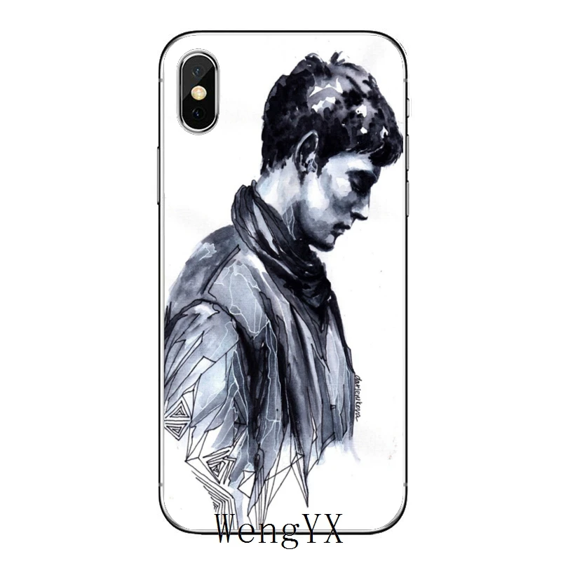 Мягкий прозрачный чехол для телефона серии TV Merlin Samsung Galaxy J7 J5 Prime pro J3 A7 A5 A3 2018 2017 2016