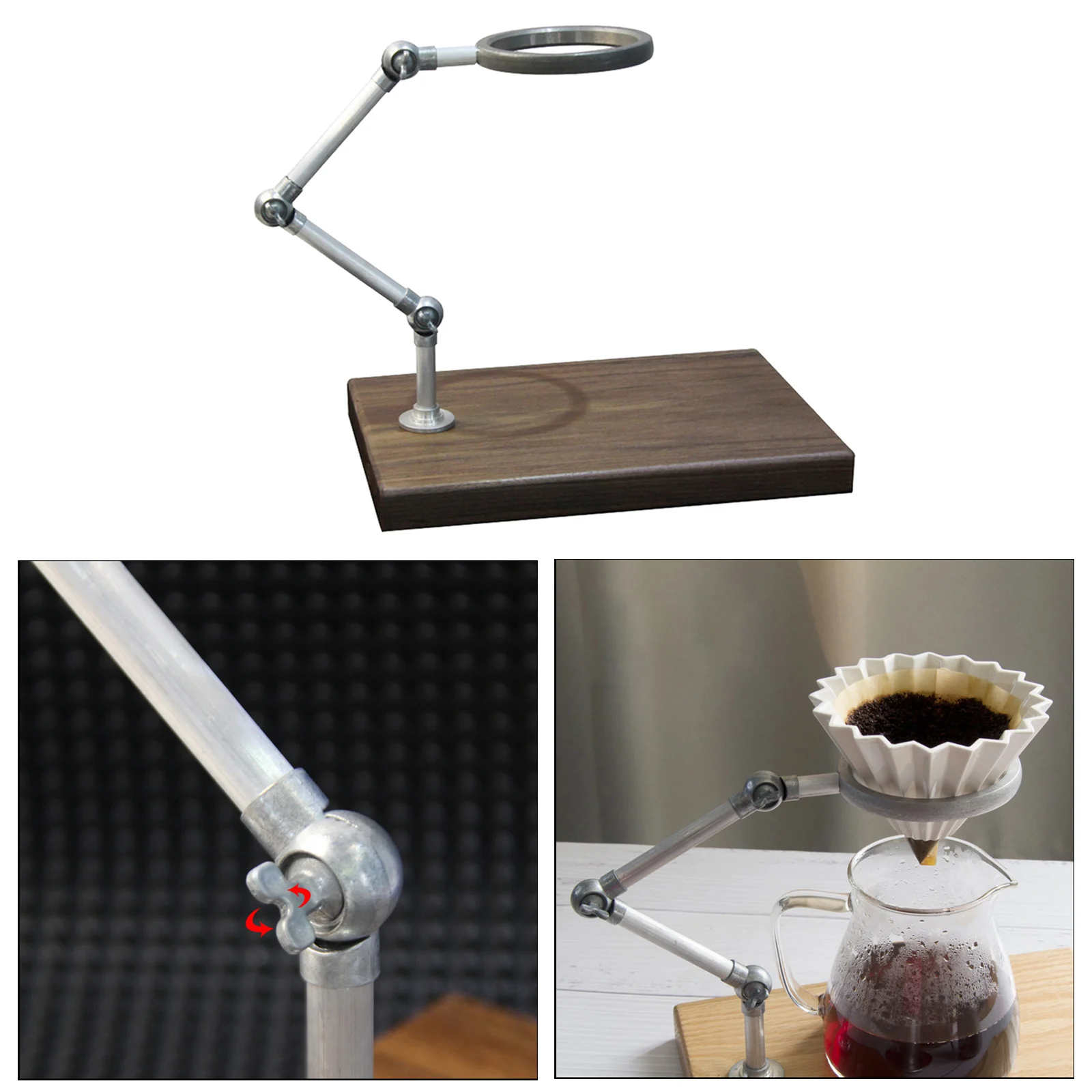 Pour Over Coffee Dripper Stand Tea Coffee Filter Rack Station Hand Brewing
Pour Over Coffee Dripper Stand Tea Coffee Filter Rack Station Hand Brewing