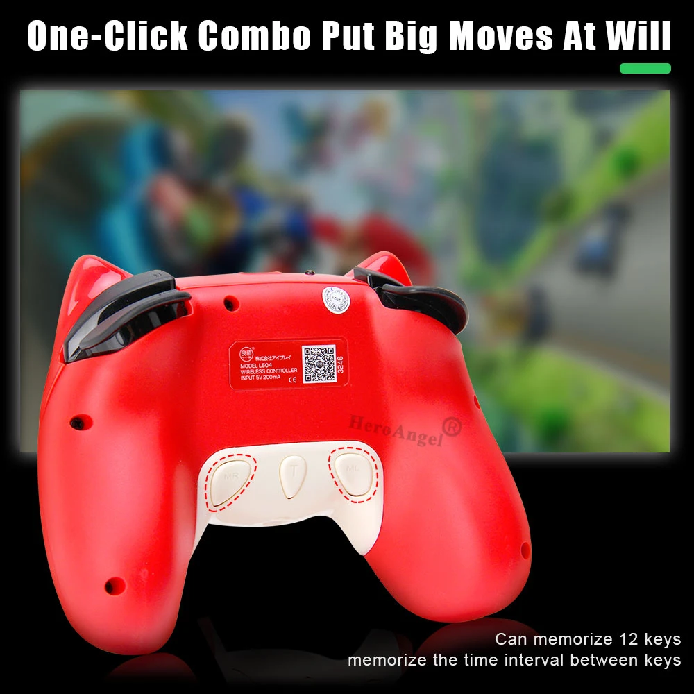 Bluetooth Controller For Nintend Switch Pro Joystick Wireless Gamepad For NS Switch Lite Game Console with NFC Sensor Function
Bluetooth Controller For Nintend Switch Pro Joystick Wireless Gamepad For NS Switch Lite Game Console with NFC Sensor Function