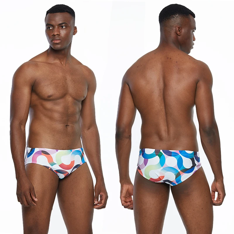 2021 new men's low waist sexy swimwear men's swim briefs bikinis swimsuit men sports swim trunks men surf swimming beach shorts
2021 new men's low waist sexy swimwear men's swim briefs bikinis swimsuit men sports swim trunks men surf swimming beach shorts