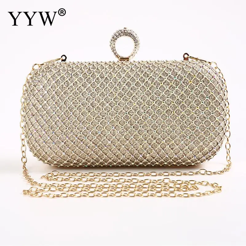Women Diamonds Clutch Bag Wedding Banquet Exquisite Luxury Handbags Chain Shoulder Bags Evening Party Small Purse Sac A Main
Women Diamonds Clutch Bag Wedding Banquet Exquisite Luxury Handbags Chain Shoulder Bags Evening Party Small Purse Sac A Main