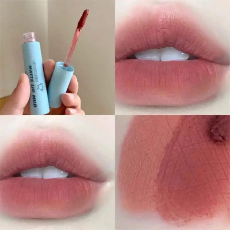 6color Lipstick Lip Mud Matte Matte Cosmetics Glaze Easy To Color Long Lasting Waterproof Natural Matte Lipstick Makeup TSLM1
6color Lipstick Lip Mud Matte Matte Cosmetics Glaze Easy To Color Long Lasting Waterproof Natural Matte Lipstick Makeup TSLM1