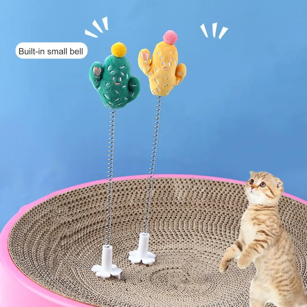 Teaser Spring Stick Entice Interactive Play Cat Teaser Stick with Spring Cat Teaser Stick Cute Cat Teaser Rod
Teaser Spring Stick Entice Interactive Play Cat Teaser Stick with Spring Cat Teaser Stick Cute Cat Teaser Rod