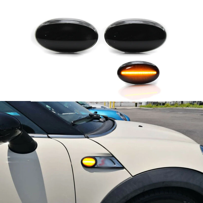 2pcs Flowing Turn Signal Light Dynamic LED Side Marker Fender Marker For BMW MINI Cooper R55 R56 R57 R58 R59
2pcs Flowing Turn Signal Light Dynamic LED Side Marker Fender Marker For BMW MINI Cooper R55 R56 R57 R58 R59