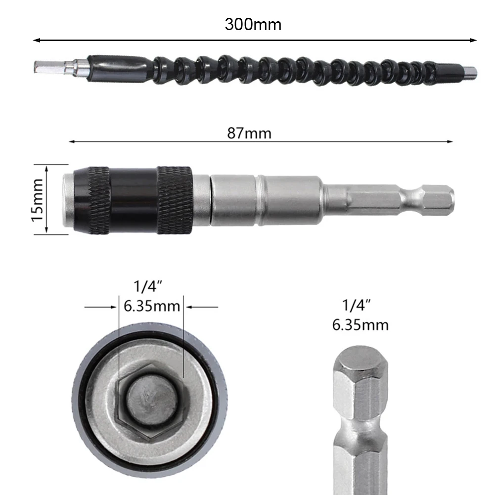 Hex Shank Screw Depth Magnetic Screwdriver Bit Holder Hex Driver with Drill Bits Bar Extension Rod for Electric Screwdriver
Hex Shank Screw Depth Magnetic Screwdriver Bit Holder Hex Driver with Drill Bits Bar Extension Rod for Electric Screwdriver
