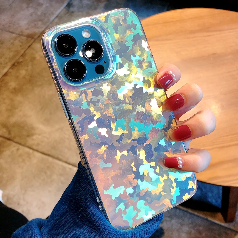 Luxury Laser Gradient Clear Phone Case For iPhone 13 Pro MAX 12 11 X XR XS 7 8 Plus SE2020 Fashion Rainbow Soft Shockproof Cover
Luxury Laser Gradient Clear Phone Case For iPhone 13 Pro MAX 12 11 X XR XS 7 8 Plus SE2020 Fashion Rainbow Soft Shockproof Cover