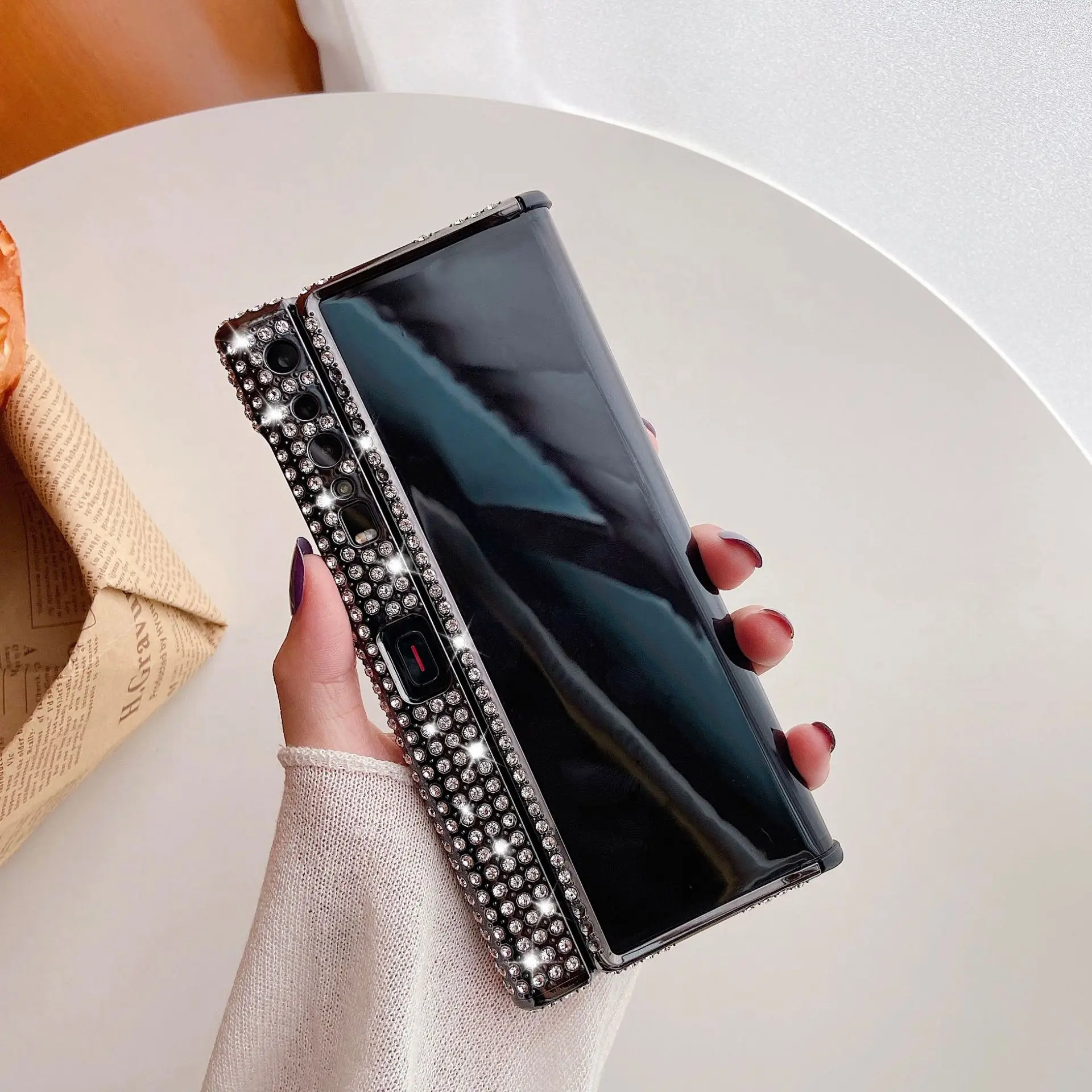 Ювелирный чехол-бампер для Huawei Mate XS, чехол-бампер для Huawei Mate X XS, чехол-бампер
Ювелирный чехол-бампер для Huawei Mate XS, чехол-бампер для Huawei Mate X XS, чехол-бампер