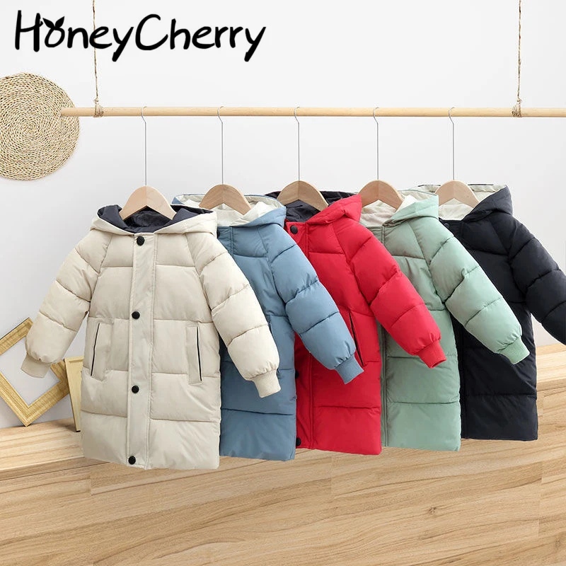 HoneyCherry autumn and winter children's padded cotton children's clothing boys and girls long section thick coat
HoneyCherry autumn and winter children's padded cotton children's clothing boys and girls long section thick coat