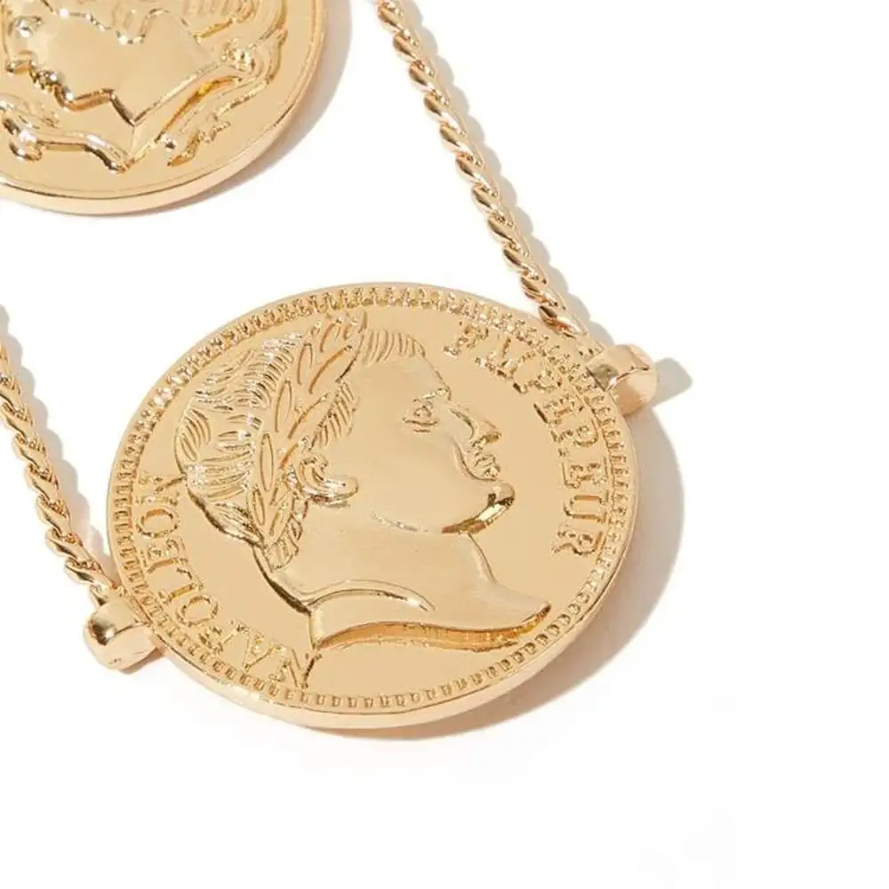 Salircon Punk Carved Coin Portait Drop Earrings Round for Women Korean Piercing Hanging Earrings Fashion Jewelry 2020 Trend Gift
Salircon Punk Carved Coin Portait Drop Earrings Round for Women Korean Piercing Hanging Earrings Fashion Jewelry 2020 Trend Gift