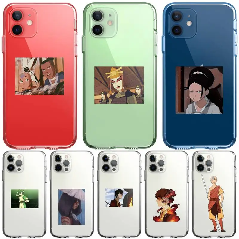 Чехол для телефона Avatar The Last Airbender Iphone 5 6 7 8 11 12 Plus XR X XS SE2020 11/12pro Max прозрачные чехлы |