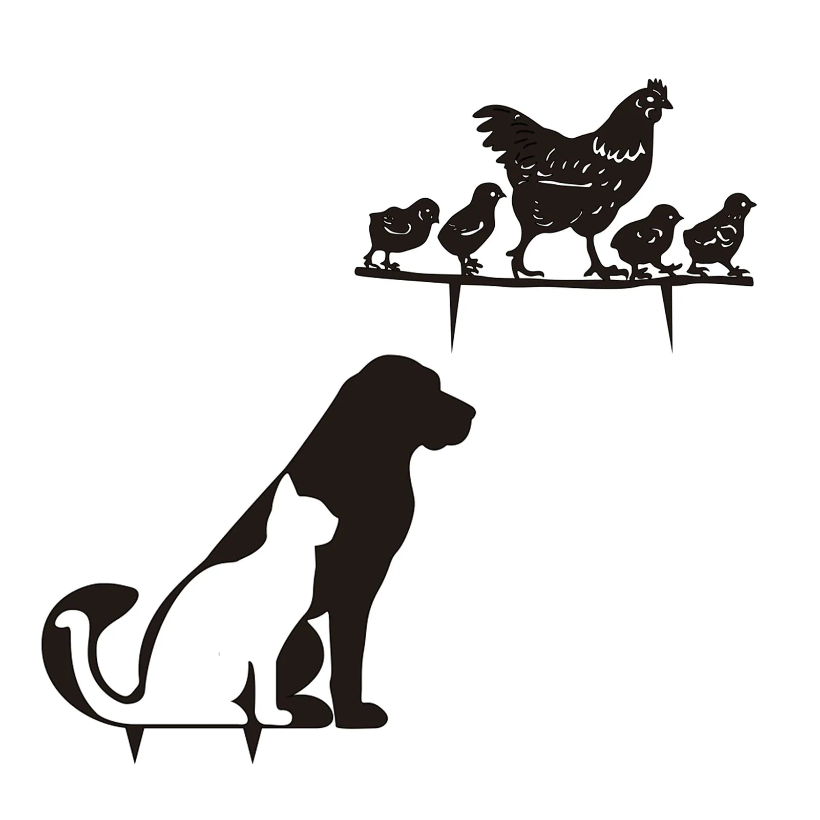 Garden Backyard Lawn Stakes Dog Chicken Yard Decor Acrylic Black Black Chicken Art Gardening Gift Yard Decor Art Creative New
Garden Backyard Lawn Stakes Dog Chicken Yard Decor Acrylic Black Black Chicken Art Gardening Gift Yard Decor Art Creative New