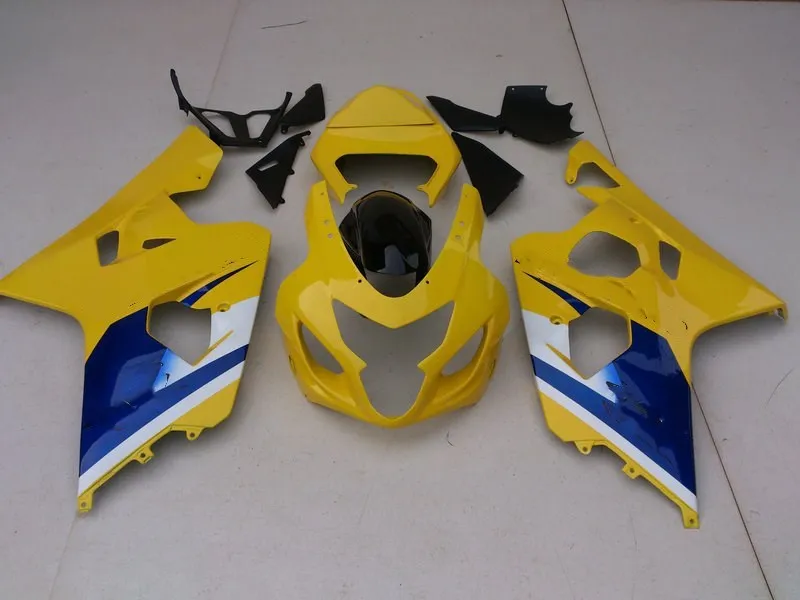 Комплект обтекателей для мотоцикла GSXR600 750 K4 04 05 GSXR 600 GSXR750 2004 2005 ABS розовый пламя