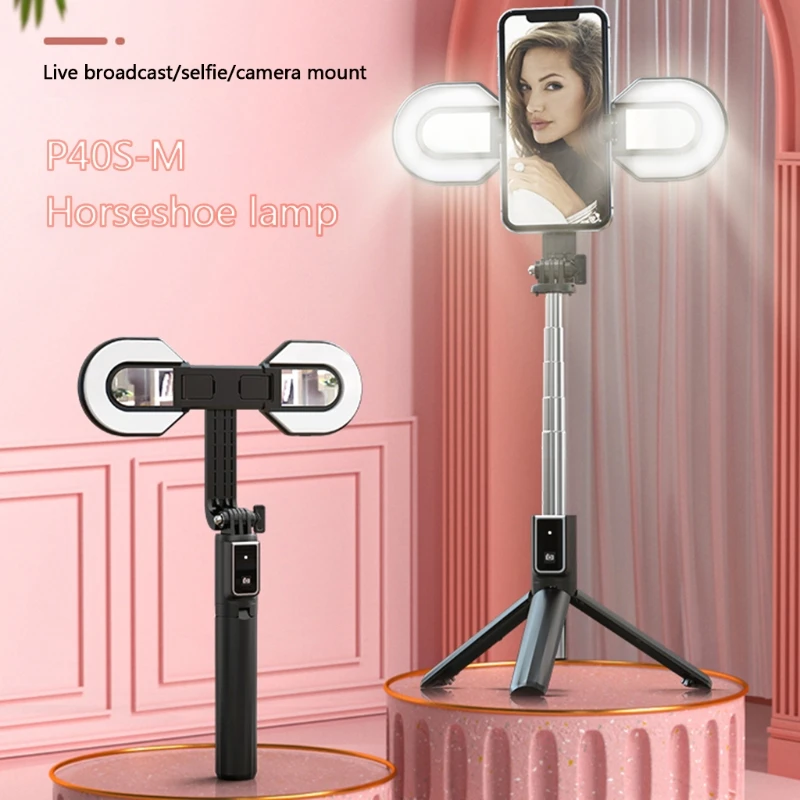 Selfie Stick Handheld Gimbal Stabilizer, Horizontally or Vertically Rotation Tripod Smartphones Phone Holder Clip
Selfie Stick Handheld Gimbal Stabilizer, Horizontally or Vertically Rotation Tripod Smartphones Phone Holder Clip