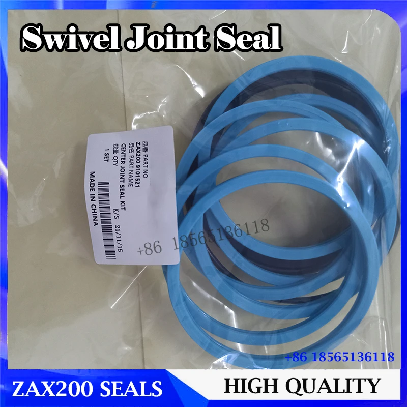 ZAX200 Center Joint Seal Kit Excavator ZAXIS200 Hydraulic Swivel Joint Oil Seal for Hitachi
ZAX200 Center Joint Seal Kit Excavator ZAXIS200 Hydraulic Swivel Joint Oil Seal for Hitachi