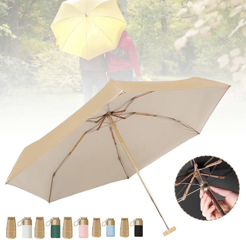 Mini Manual Folding Umbrella Portable Ultra-Light Umbrella Windproof Anti-UV Outdoor Sun & Rain Umbrella Gifts for Women New Hot
Mini Manual Folding Umbrella Portable Ultra-Light Umbrella Windproof Anti-UV Outdoor Sun & Rain Umbrella Gifts for Women New Hot