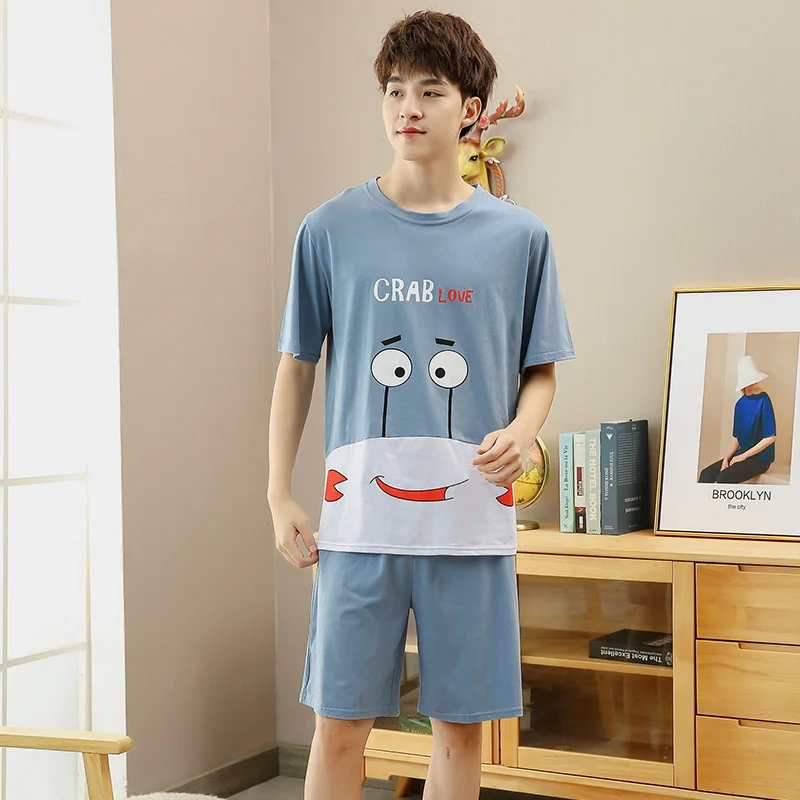 Big Kids Teenagers Pajama Sets 100% Cotton New Children Summer Clothing Sets 2pcs T-shirt + Shorts Homewear Suits Casual Cartoon
Big Kids Teenagers Pajama Sets 100% Cotton New Children Summer Clothing Sets 2pcs T-shirt + Shorts Homewear Suits Casual Cartoon