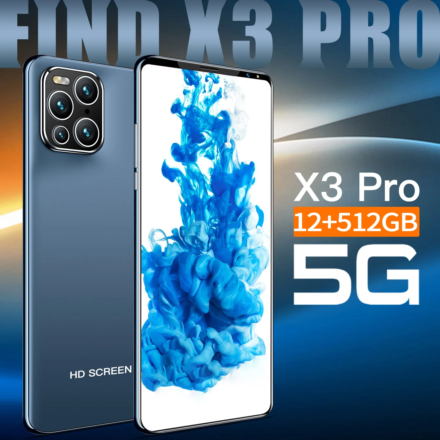 Новый мобильный телефон X3 Pro, 12 Гб ОЗУ, 512 Гб ПЗУ, Andriod 10,0, смартфон глобальной версии, телефон с идентификацией по отпечатку пальца, 4800 мАч, 24 Мп...
Новый мобильный телефон X3 Pro, 12 Гб ОЗУ, 512 Гб ПЗУ, Andriod 10,0, смартфон глобальной версии, телефон с идентификацией по отпечатку пальца, 4800 мАч, 24 Мп...