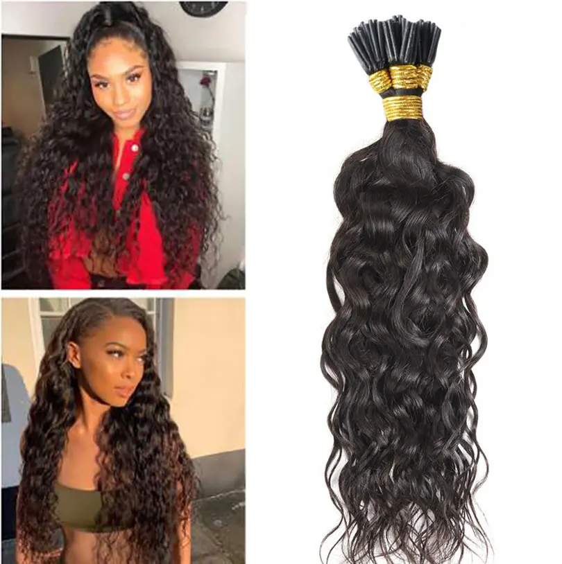 Brazilian Water Wave I Tip Microlinks Hair Extensions Human Hair 100% Remy Hair For Women Tip In Hair
Brazilian Water Wave I Tip Microlinks Hair Extensions Human Hair 100% Remy Hair For Women Tip In Hair